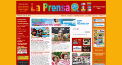 Desktop Screenshot of latinostoledo.com